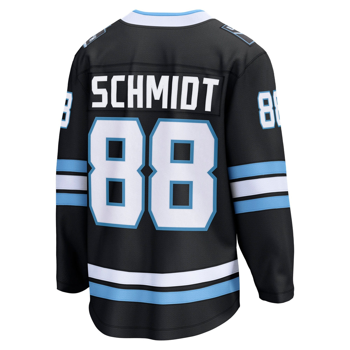 Men's Utah Mammoth Nate Schmidt Fanatics Black Home Breakaway Player Jersey