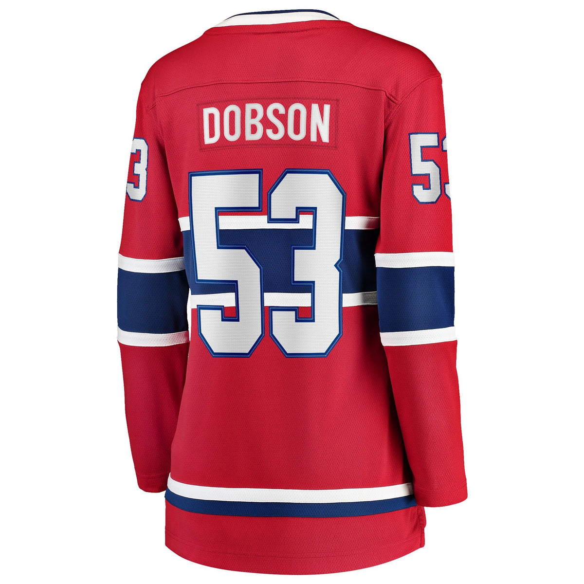 Women's Montreal Canadiens Noah Dobson Fanatics Red Home Breakaway Jersey