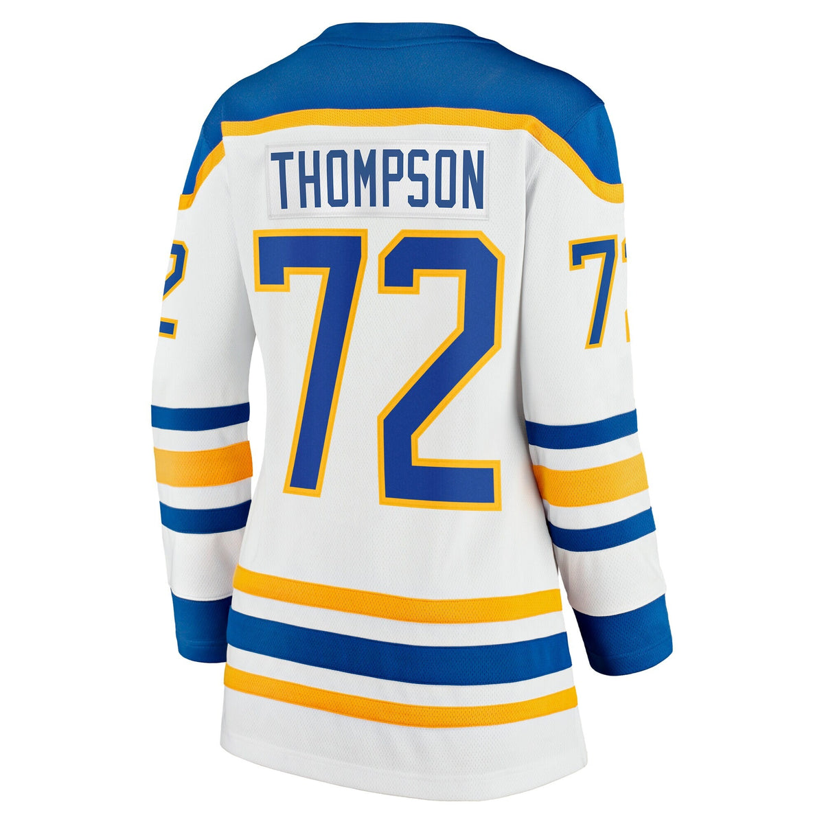 Women's Buffalo Sabres Tage Thompson Fanatics White Breakaway Jersey