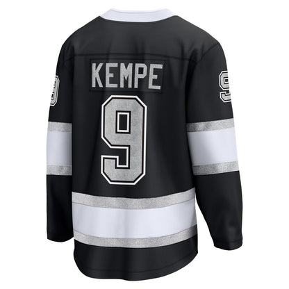 Men's Los Angeles Kings Adrian Kempe Fanatics Black Home Premier Breakaway Player Jersey