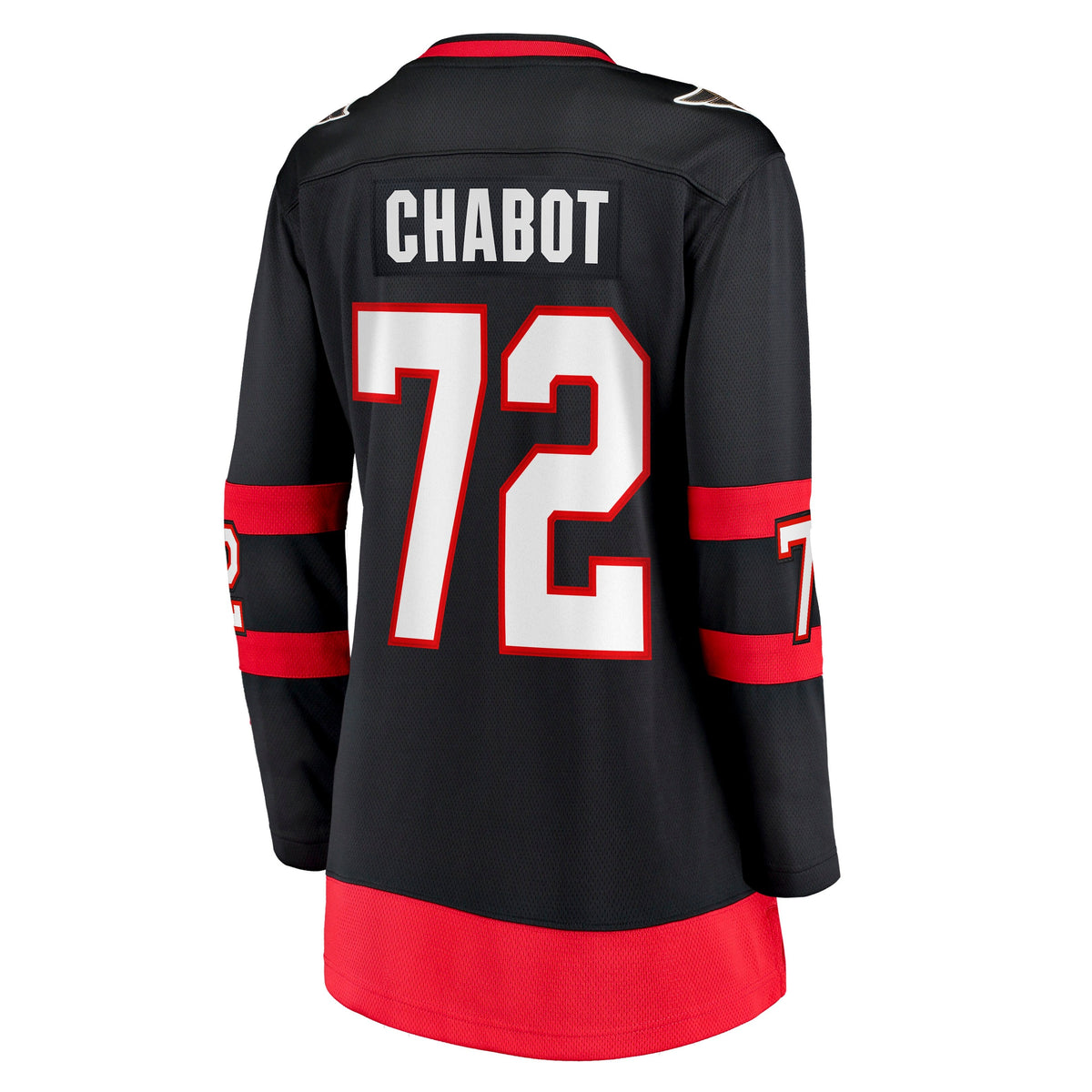 Women's Ottawa Senators Thomas Chabot Fanatics Black Home Breakaway Jersey