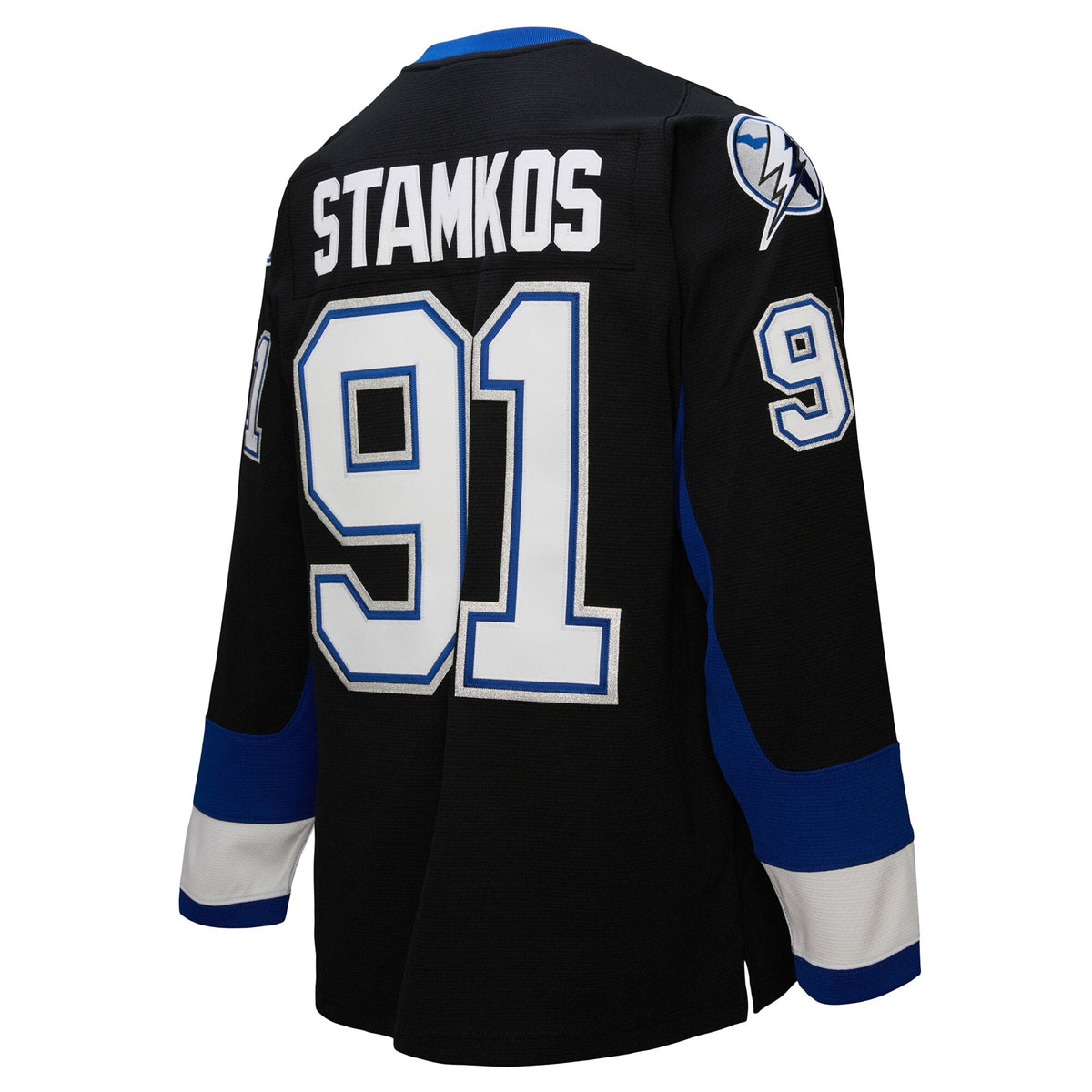 Men's Tampa Bay Lightning Steven Stamkos Mitchell & Ness Black 2008-09 Power Play Jersey