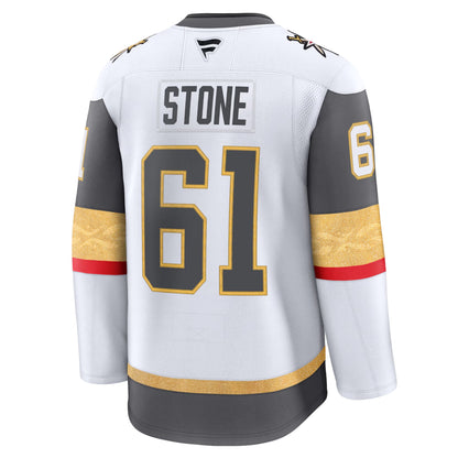 Men's Vegas Golden Knights Mark Stone Fanatics White Away Premium Jersey