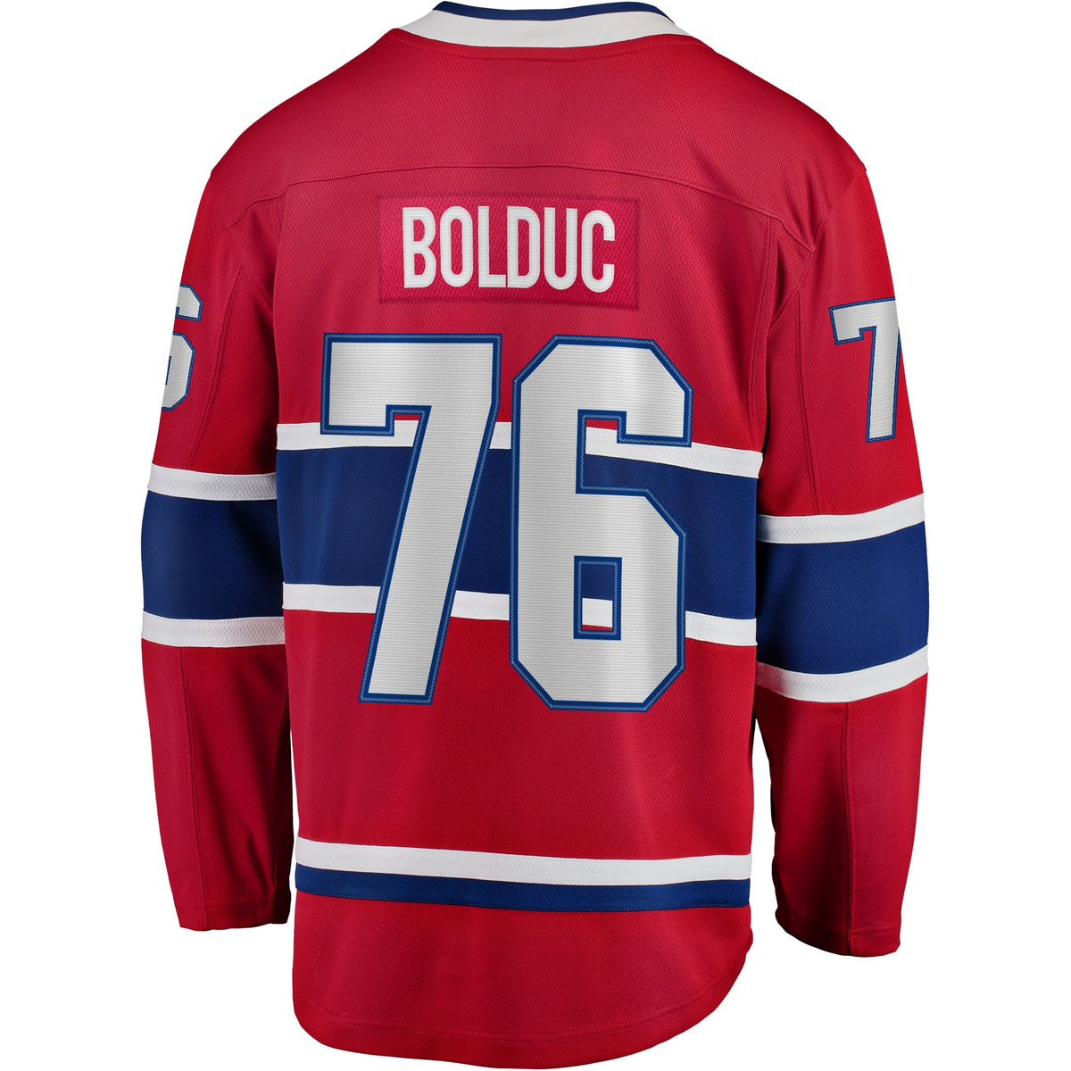 Men's Montreal Canadiens Zack Bolduc Fanatics Red Home Breakaway Jersey