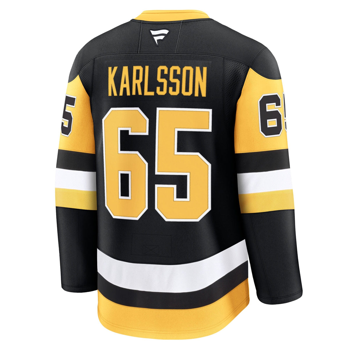 Men's Pittsburgh Penguins Erik Karlsson Fanatics Black Home Premium Jersey