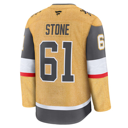 Men's Vegas Golden Knights Mark Stone Fanatics Gold Home Premium Jersey