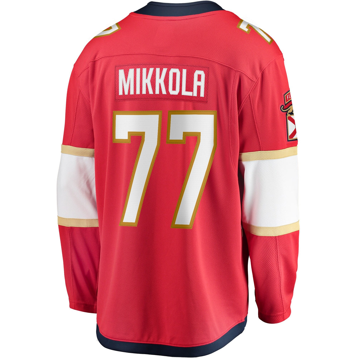 Men's Florida Panthers Niko Mikkola Fanatics Red Premier Breakaway Player Jersey