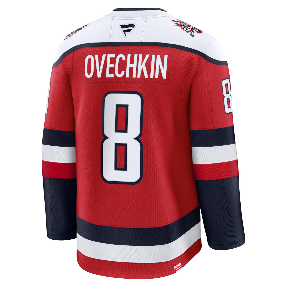 Men's Washington Capitals Alexander Ovechkin Fanatics Red Alternate Premium Player Jersey