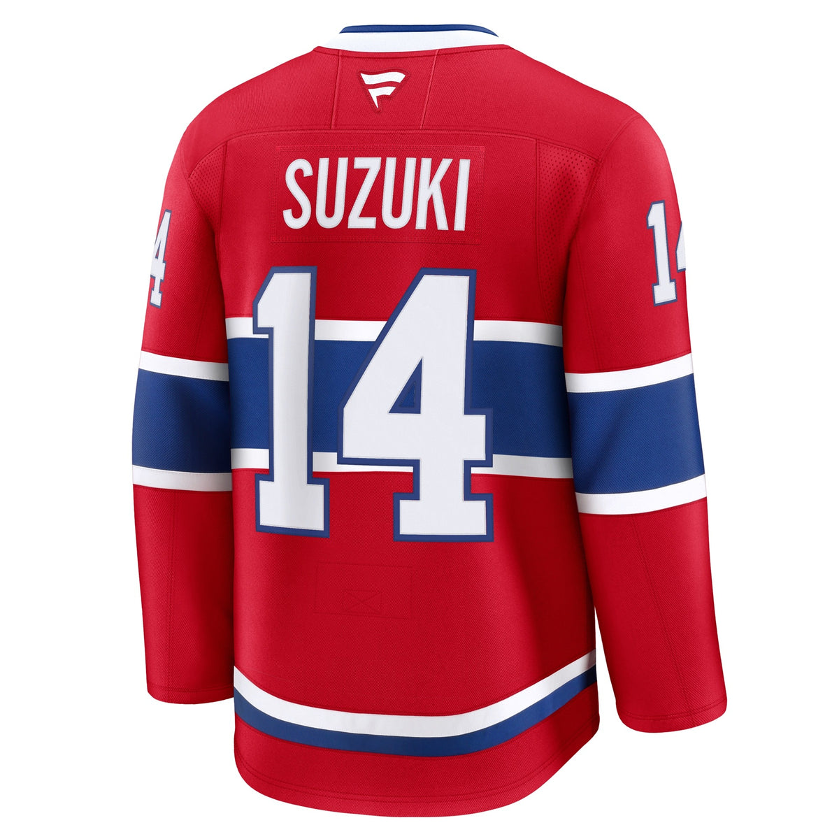 Men's Montreal Canadiens Nick Suzuki Fanatics Red Home Premium Jersey