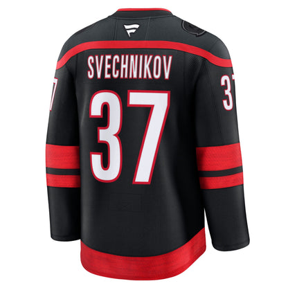 Men's Carolina Hurricanes Andrei Svechnikov Fanatics Black Home Premium Jersey