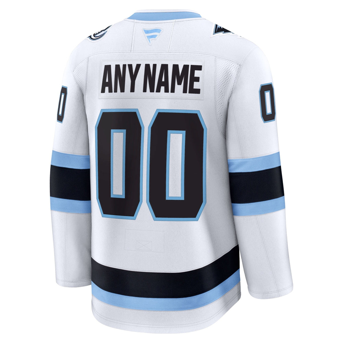 Men's Utah Mammoth Fanatics White Away Premium Custom Jersey