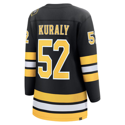 Women's Boston Bruins Sean Kuraly Fanatics Black Home Breakaway Player Jersey