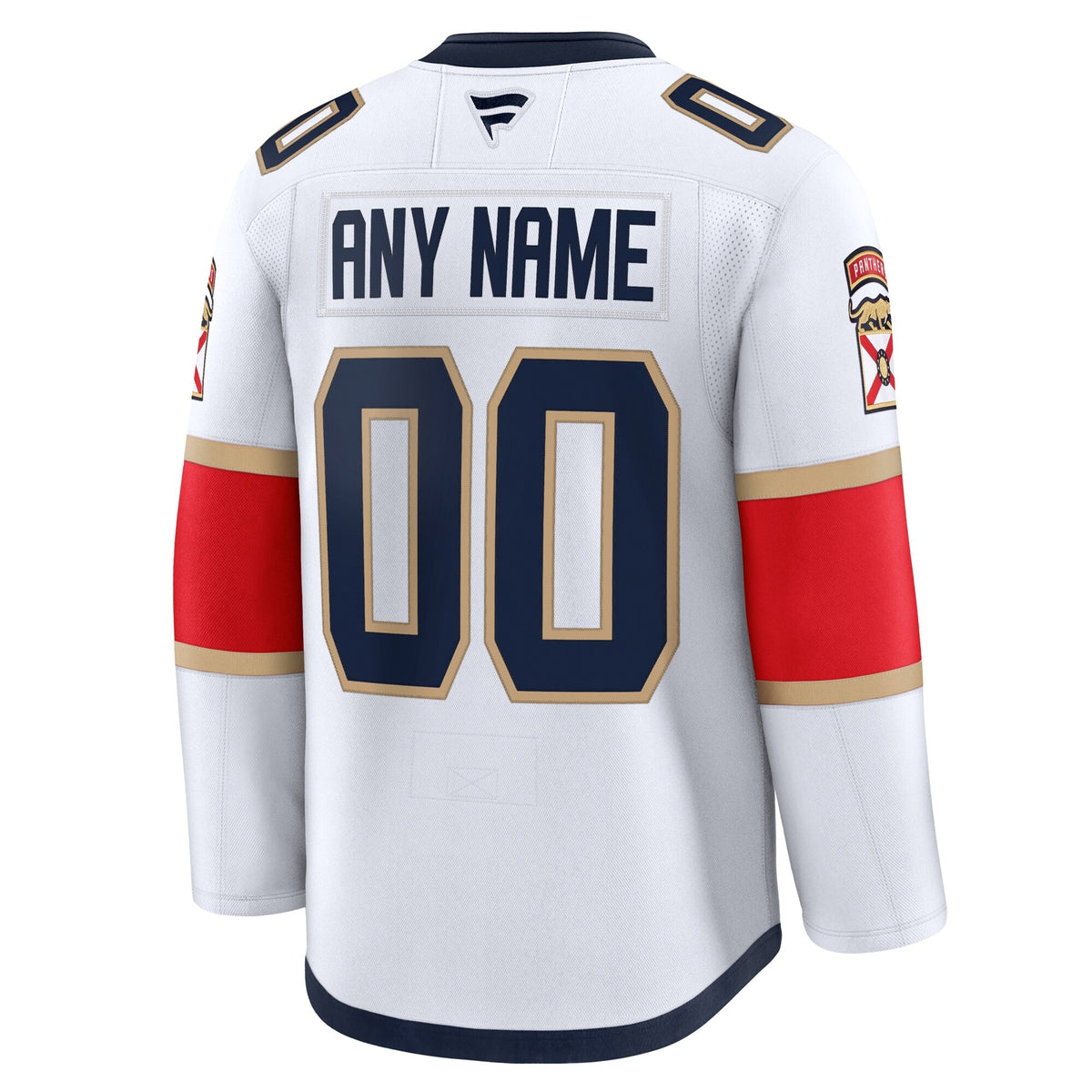 Men's Florida Panthers Fanatics White Away Premium Custom Jersey