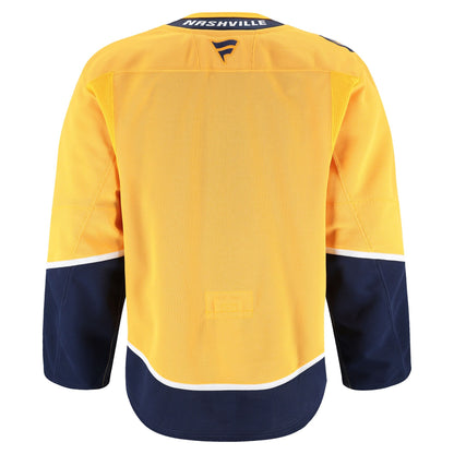 Men's Nashville Predators Fanatics Yellow Home Authentic Pro Jersey