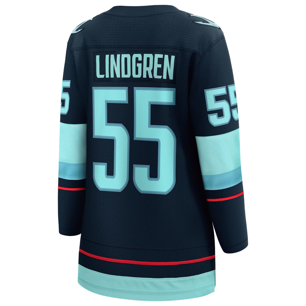 Women's Seattle Kraken Ryan Lindgren Fanatics Deep Sea Blue Home Breakaway Jersey