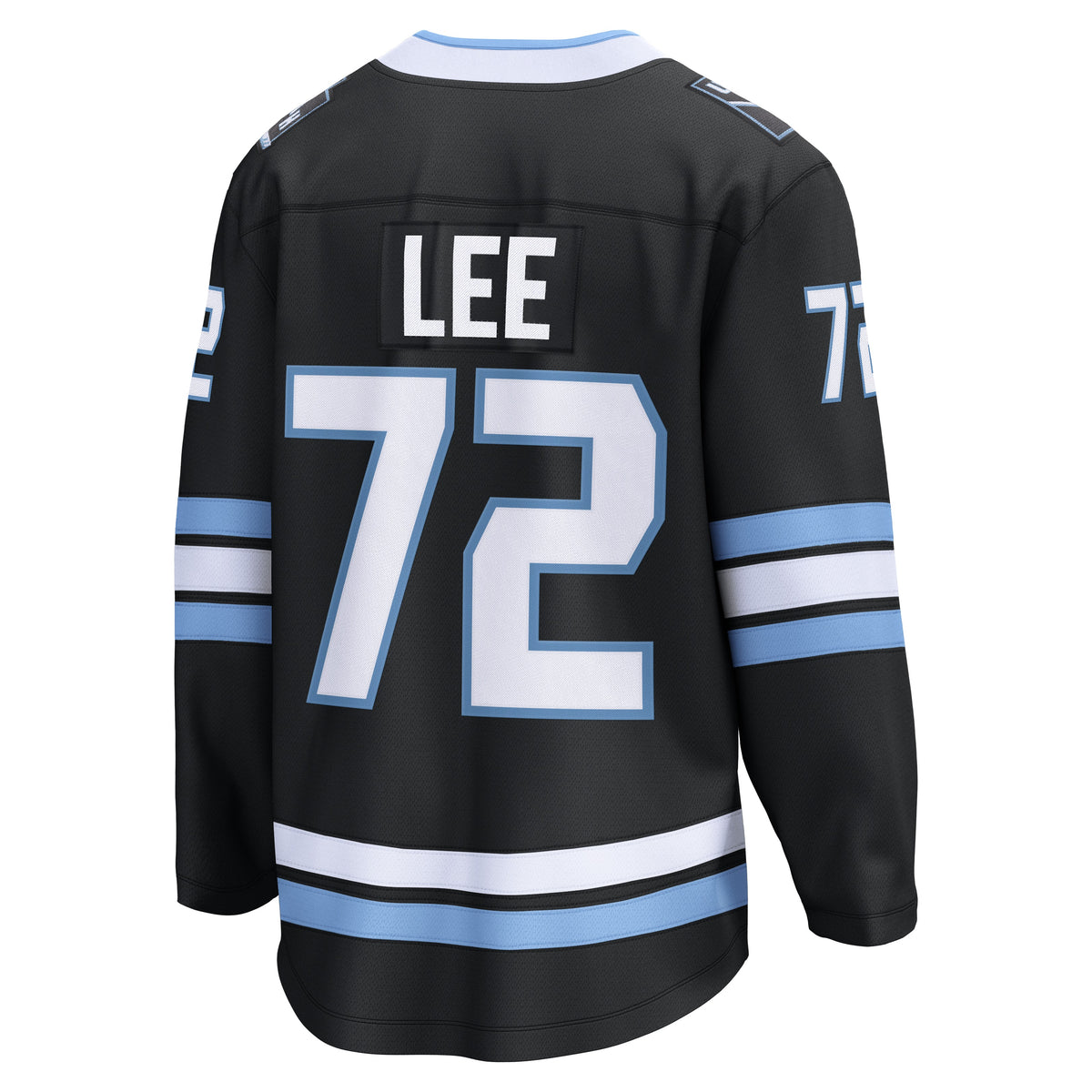 Men's Utah Mammoth Anders Lee Fanatics Black Home Breakaway Jersey