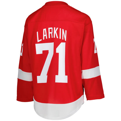 Youth Detroit Red Wings Dylan Larkin Red Home Replica Player Jersey