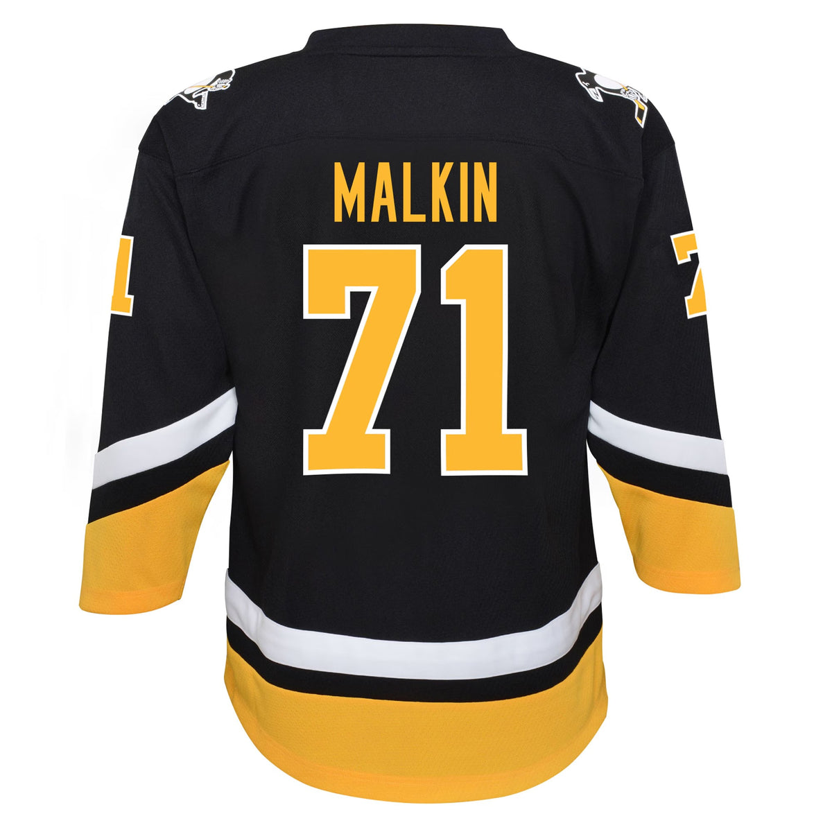 Youth Pittsburgh Penguins Evgeni Malkin Black 2021_22 Alternate Replica Player Jersey
