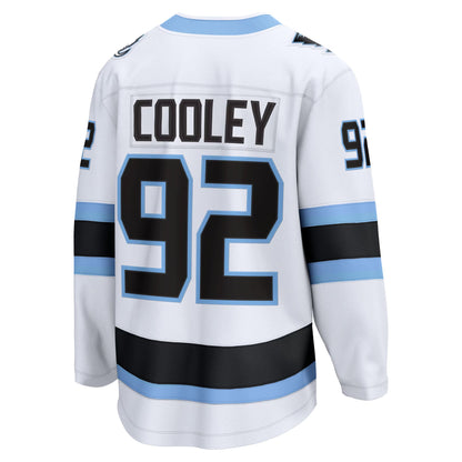 Men's Utah Mammoth Logan Cooley Fanatics White Away Breakaway Player Jersey