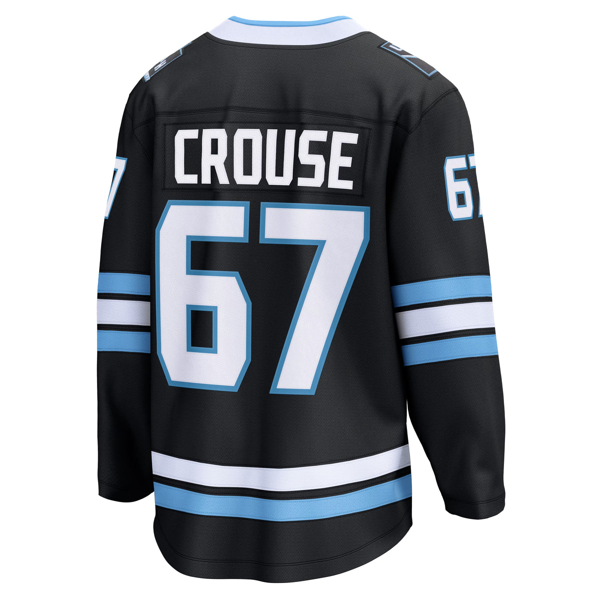 Men's Utah Mammoth Lawson Crouse Fanatics Black Home Breakaway Player Jersey
