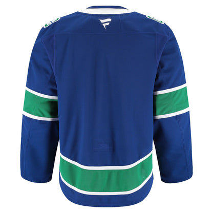 Men's Vancouver Canucks Fanatics Blue Home Authentic Pro Jersey