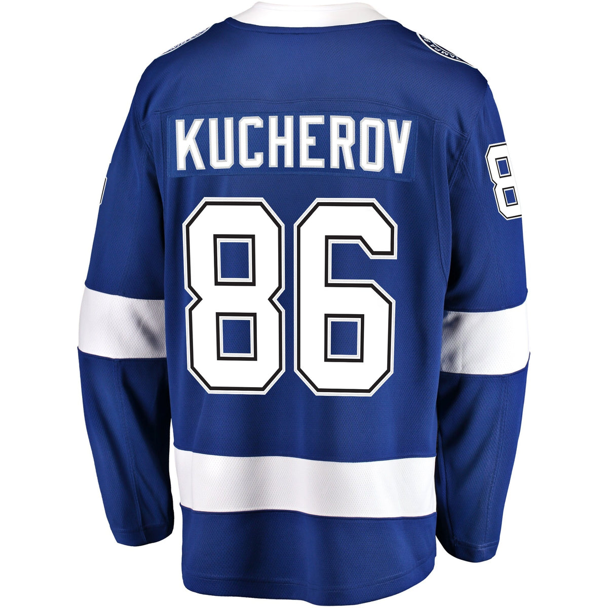 Men's Tampa Bay Lightning Nikita Kucherov Fanatics Blue Breakaway Jersey