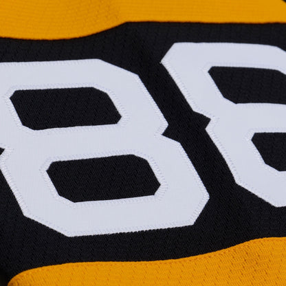 Men's Boston Bruins David Pastrnak Mitchell & Ness Black 2015 Power Play Jersey