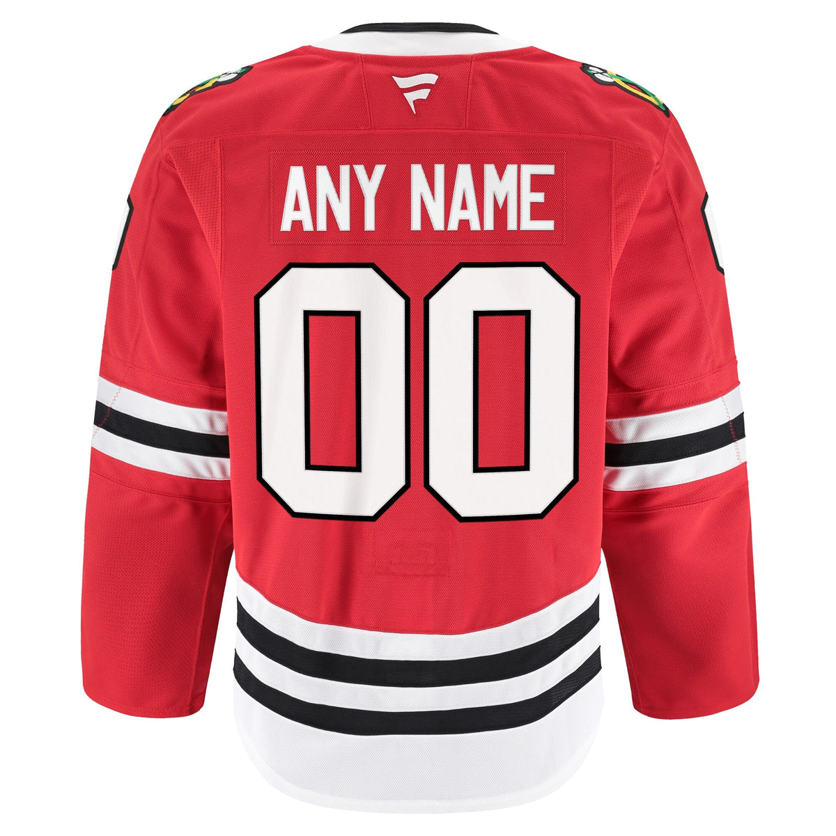 Men's Chicago Blackhawks Fanatics Red Home Authentic Pro Custom Jersey