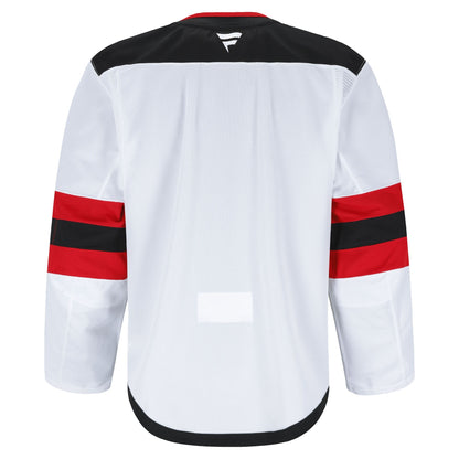Men's New Jersey Devils Fanatics White Away Authentic Pro Jersey