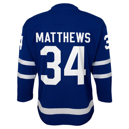 Youth Toronto Maple Leafs Auston Matthews Blue Home Replica Player Jersey