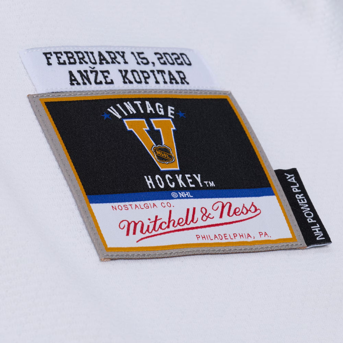 Men's Los Angeles Kings Anze Kopitar Mitchell & Ness Black 2020 Power Play Jersey