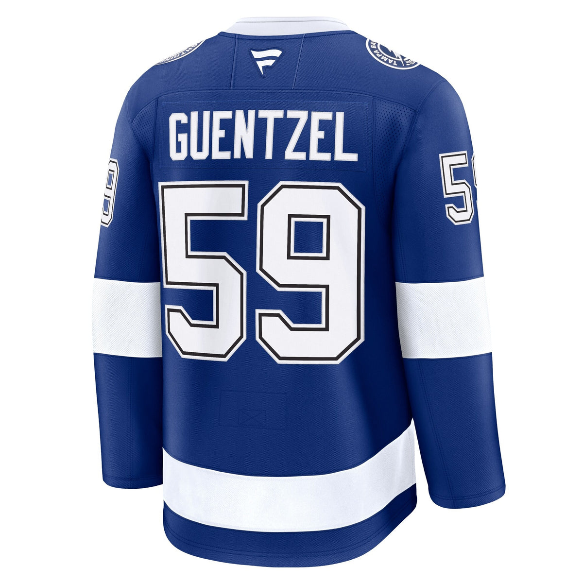 Men's Tampa Bay Lightning Jake Guentzel Fanatics Blue Home Premium Jersey