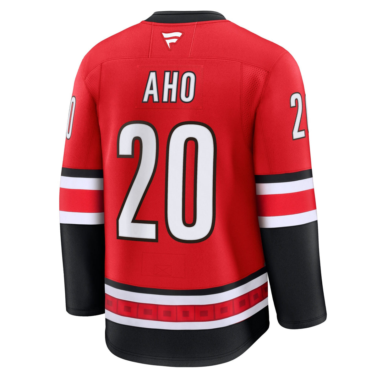 Men's Carolina Hurricanes Sebastian Aho Fanatics Red Alternate Premium Jersey