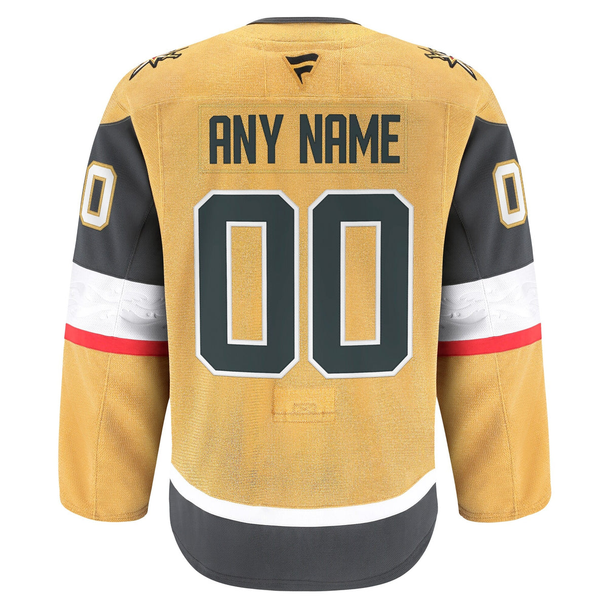 Men's Vegas Golden Knights Fanatics Gold Home Authentic Pro Custom Jersey