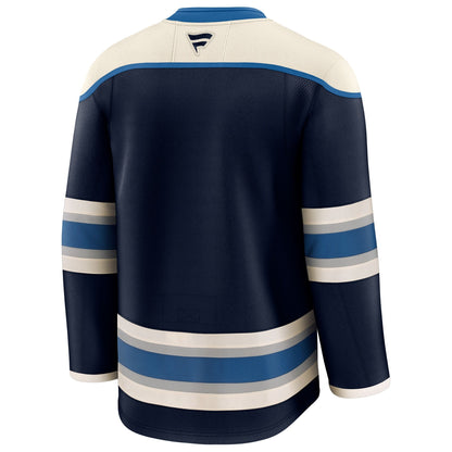 Men's Columbus Blue Jackets Fanatics Navy Alternate Premium Jersey
