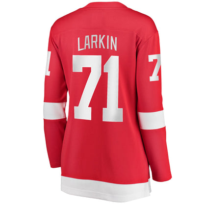 Women's Detroit Red Wings Dylan Larkin Fanatics Red Home Breakaway Player Jersey