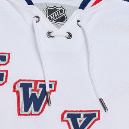 Men's New York Rangers Henrik Lundqvist Mitchell & Ness White 2014 NHL Stadium Series Power Play Jersey