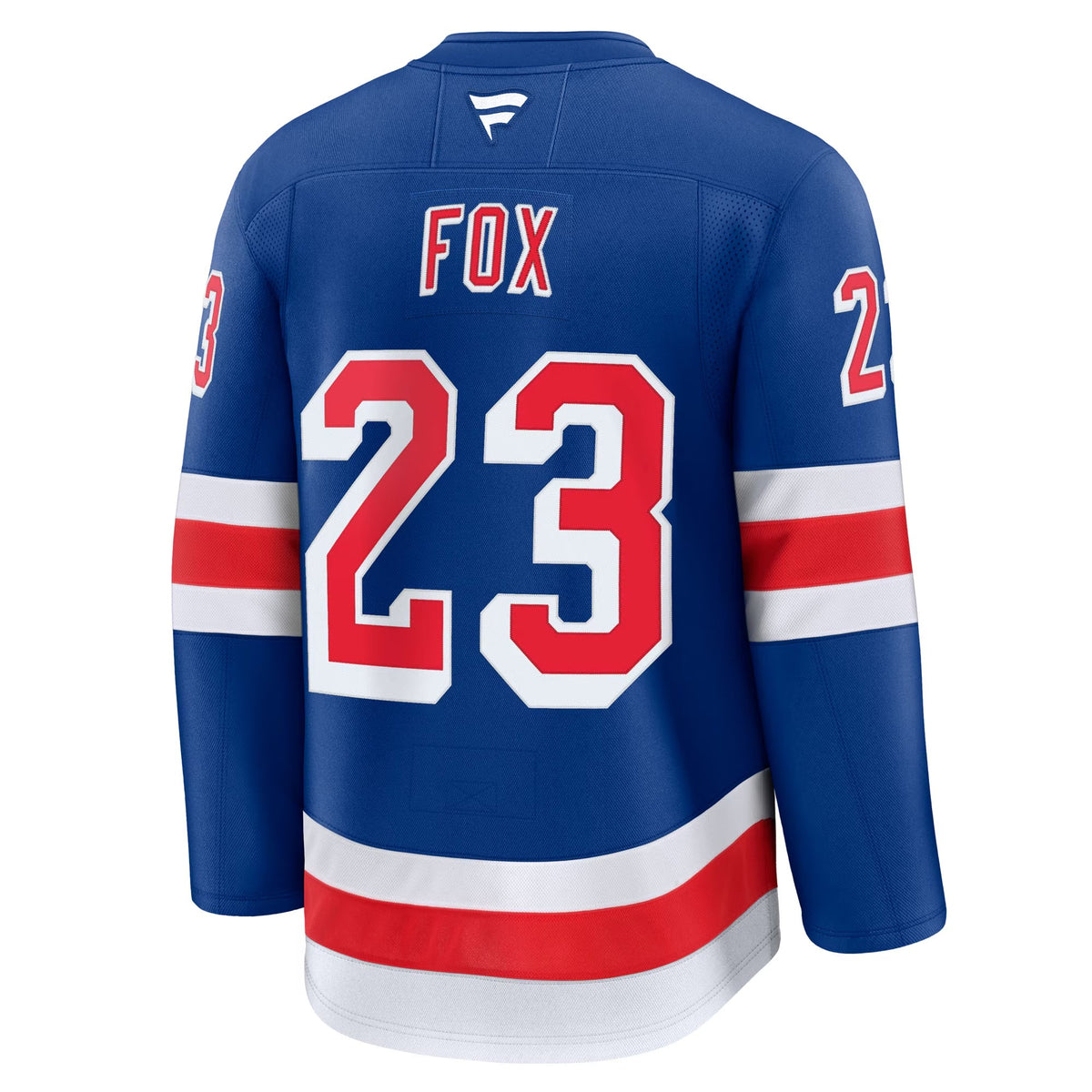 Men's New York Rangers Adam Fox Fanatics Blue Home Premium Jersey