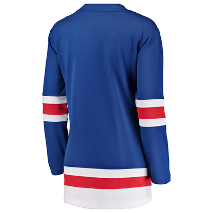 Women's New York Rangers Fanatics Blue Home Breakaway Jersey