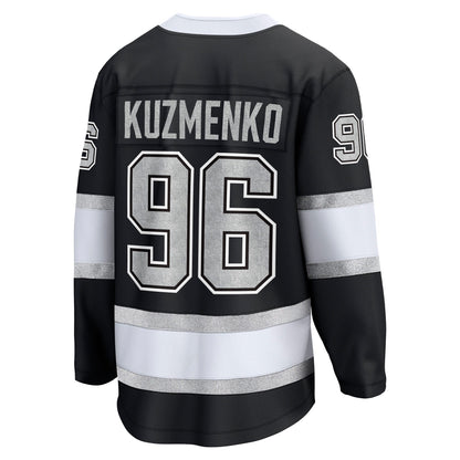 Men's Los Angeles Kings Andrei Kuzmenko Fanatics Black Home Breakaway Jersey