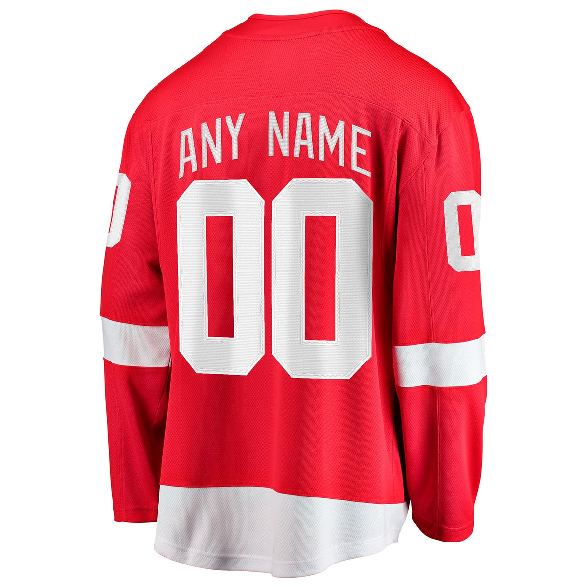 Men's Detroit Red Wings Fanatics Red Home Breakaway Custom Jersey