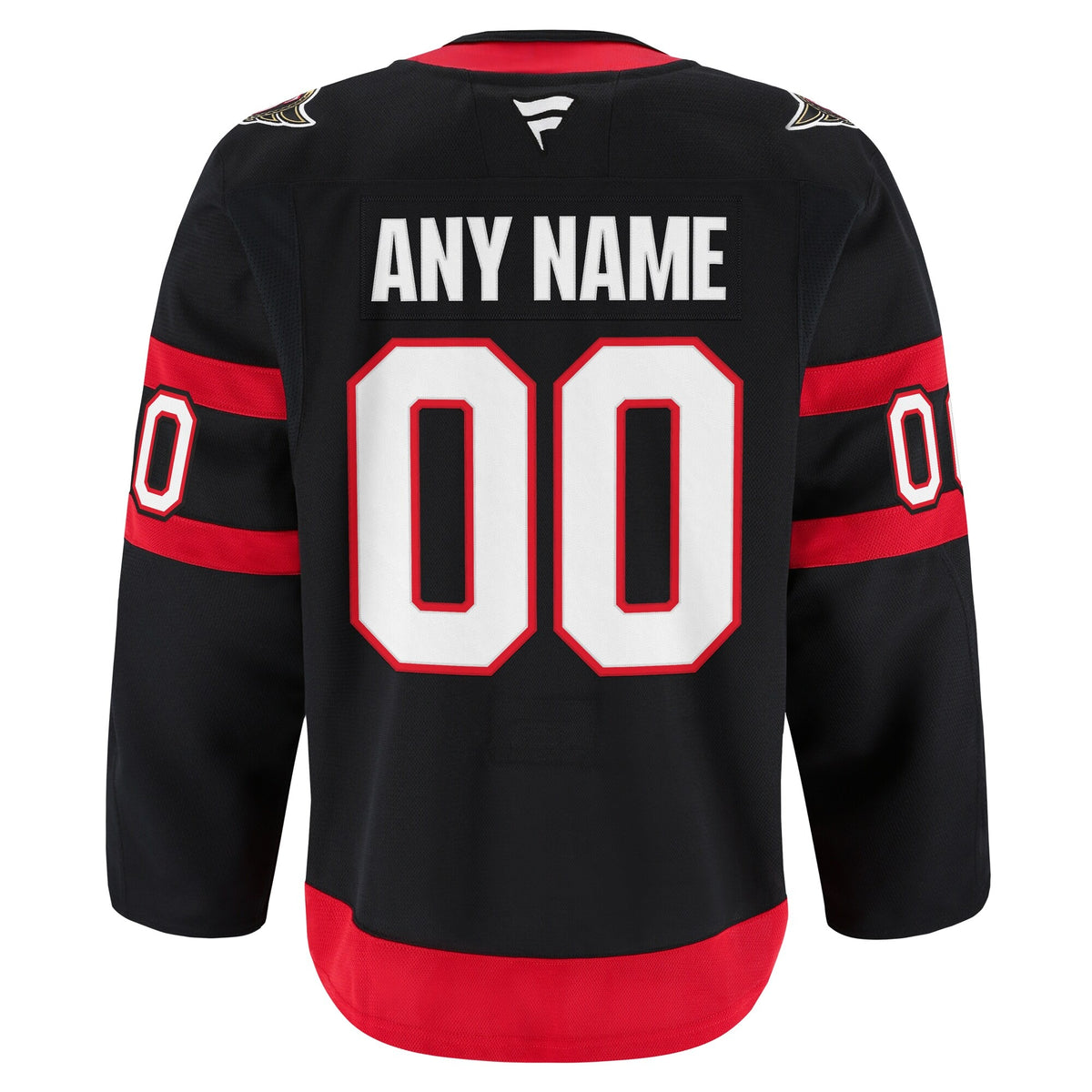 Men's Ottawa Senators Fanatics Black Home Authentic Pro Custom Jersey