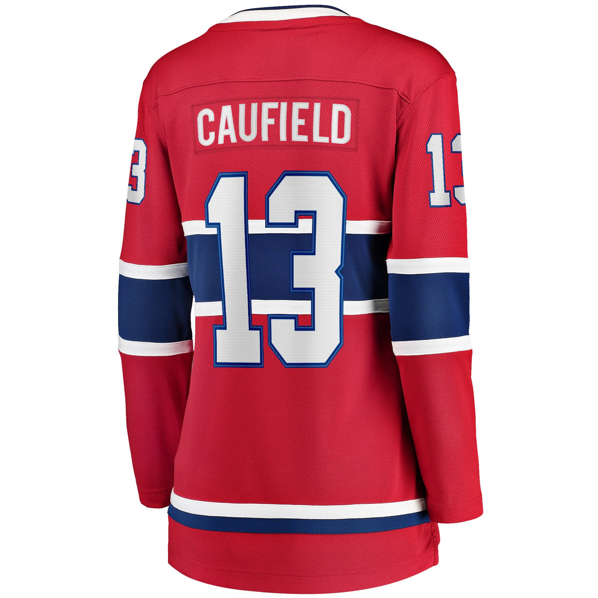 Women's Montreal Canadiens Cole Caufield Fanatics Red Home Premier Breakaway Player Jersey Breakaway Jersey