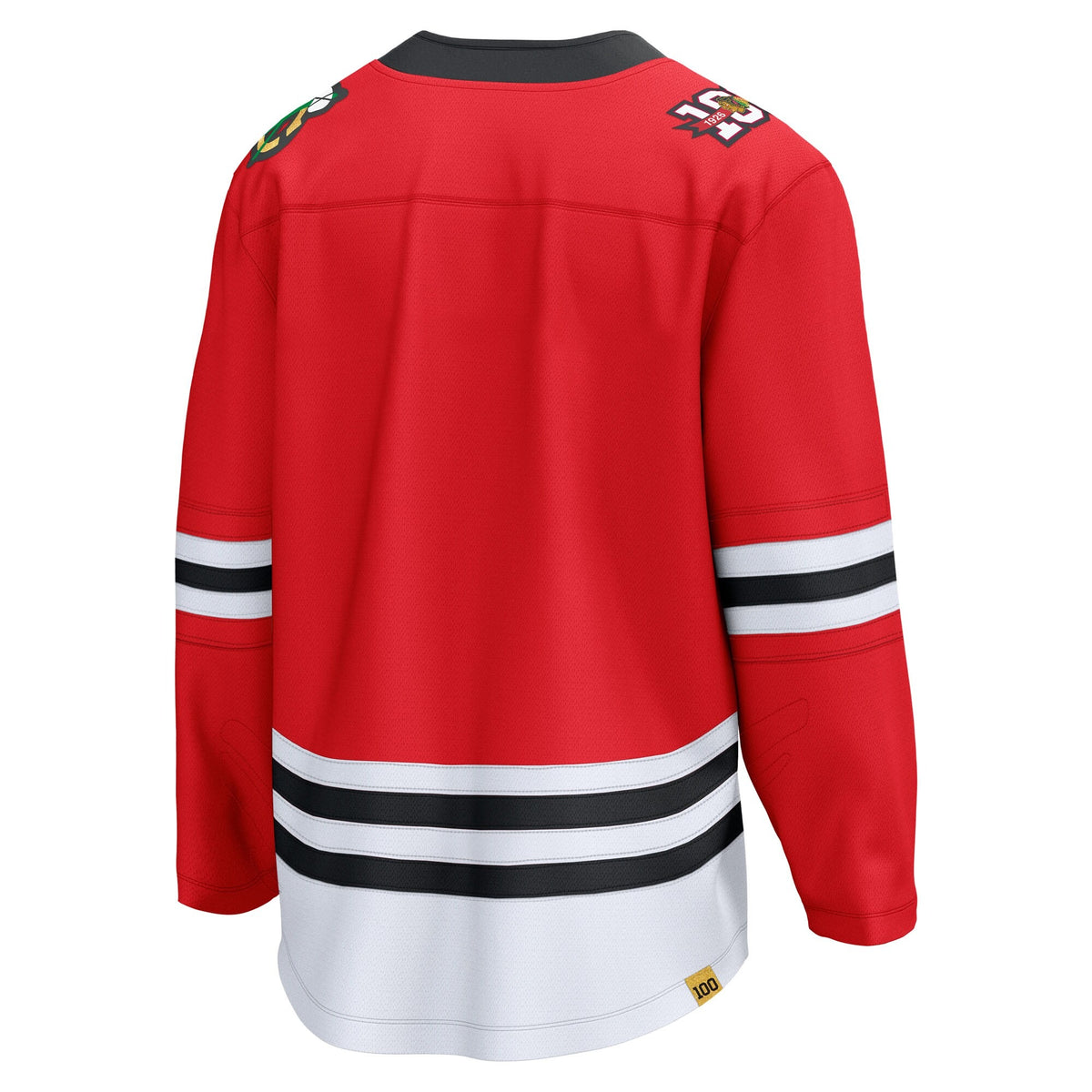 Men's Chicago Blackhawks Fanatics Red Centennial Breakaway Jersey