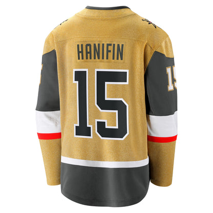 Men's Vegas Golden Knights Noah Hanifin Fanatics Gold 2026 Stanley Cup Final Breakaway Jersey