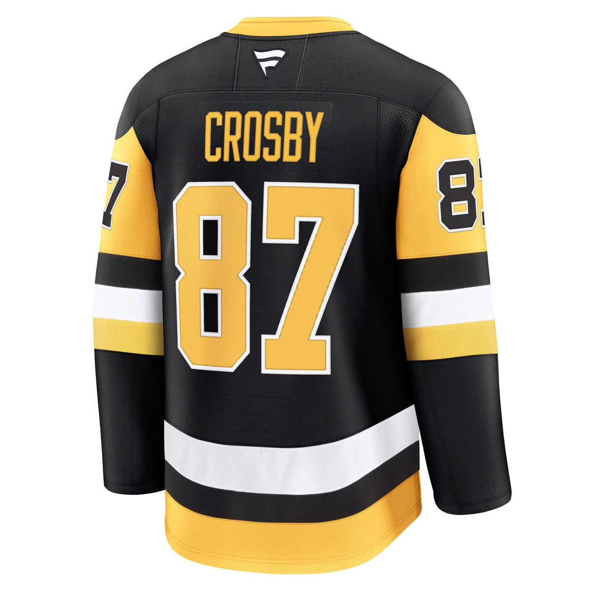 Men's Pittsburgh Penguins Sidney Crosby Fanatics Black Home Premium Jersey