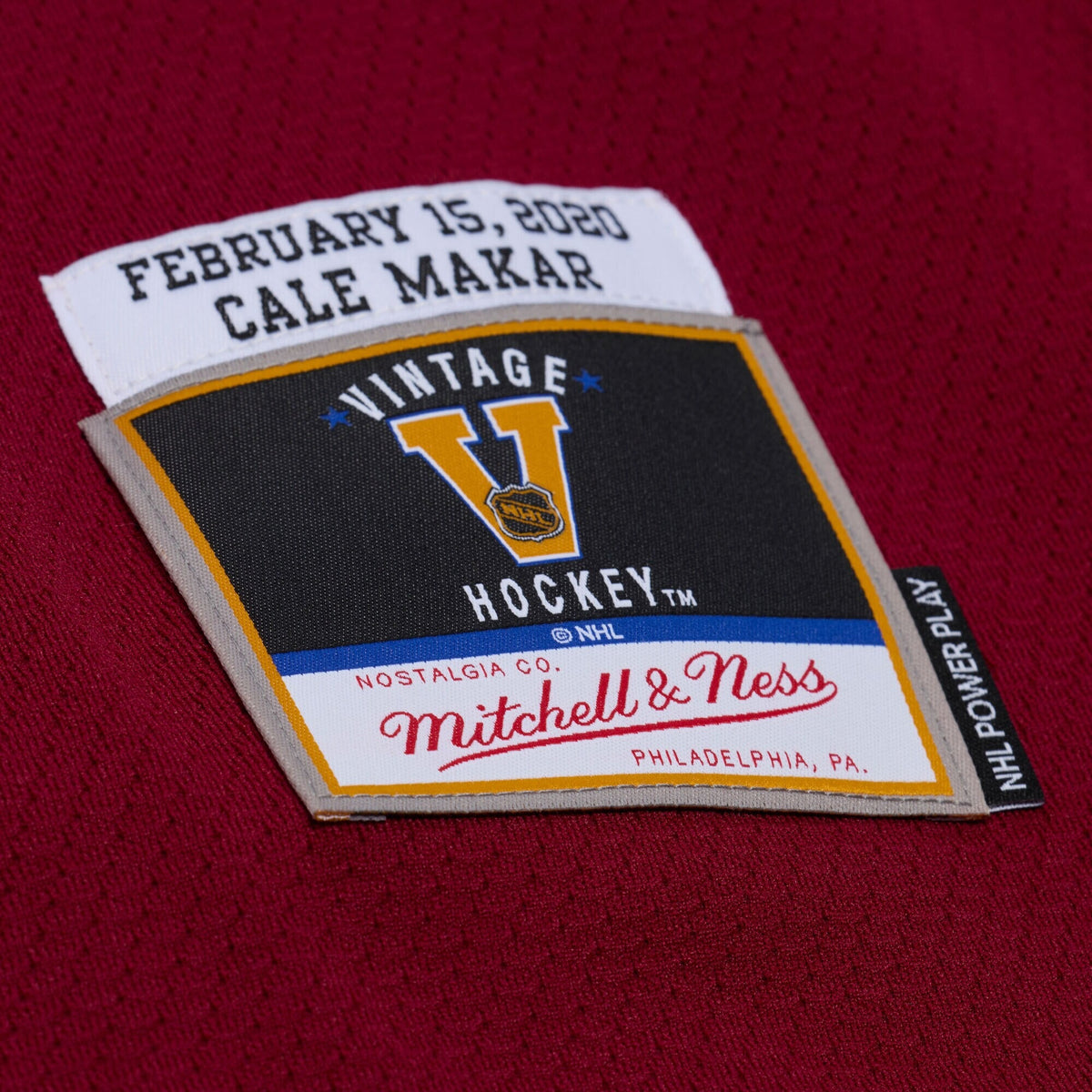 Men's Colorado Avalanche Cale Makar Mitchell & Ness Blue 2020 Power Play Jersey