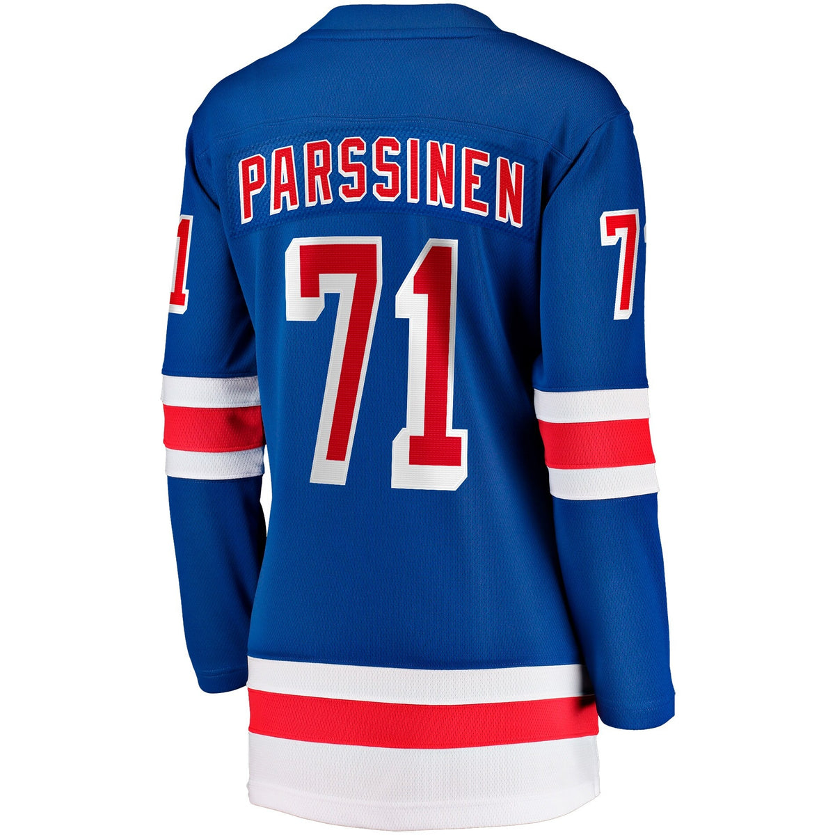 Women's New York Rangers Juuso Parssinen Fanatics Blue Home Breakaway Player Jersey