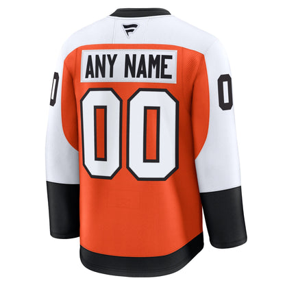 Men's Philadelphia Flyers Fanatics Orange Home Premium Custom Jersey