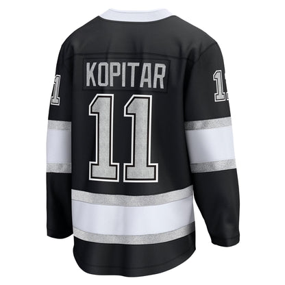 Men's Los Angeles Kings Anze Kopitar Fanatics Black Home Premier Breakaway Player Jersey